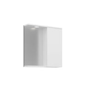 Mobile da bagno con specchio "Purus 65" - 63 x 18 x 68 cm - Bianco