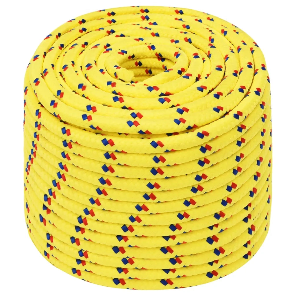 Corda | Fune per barca Gialla 14 mm 250 m in Polipropilene