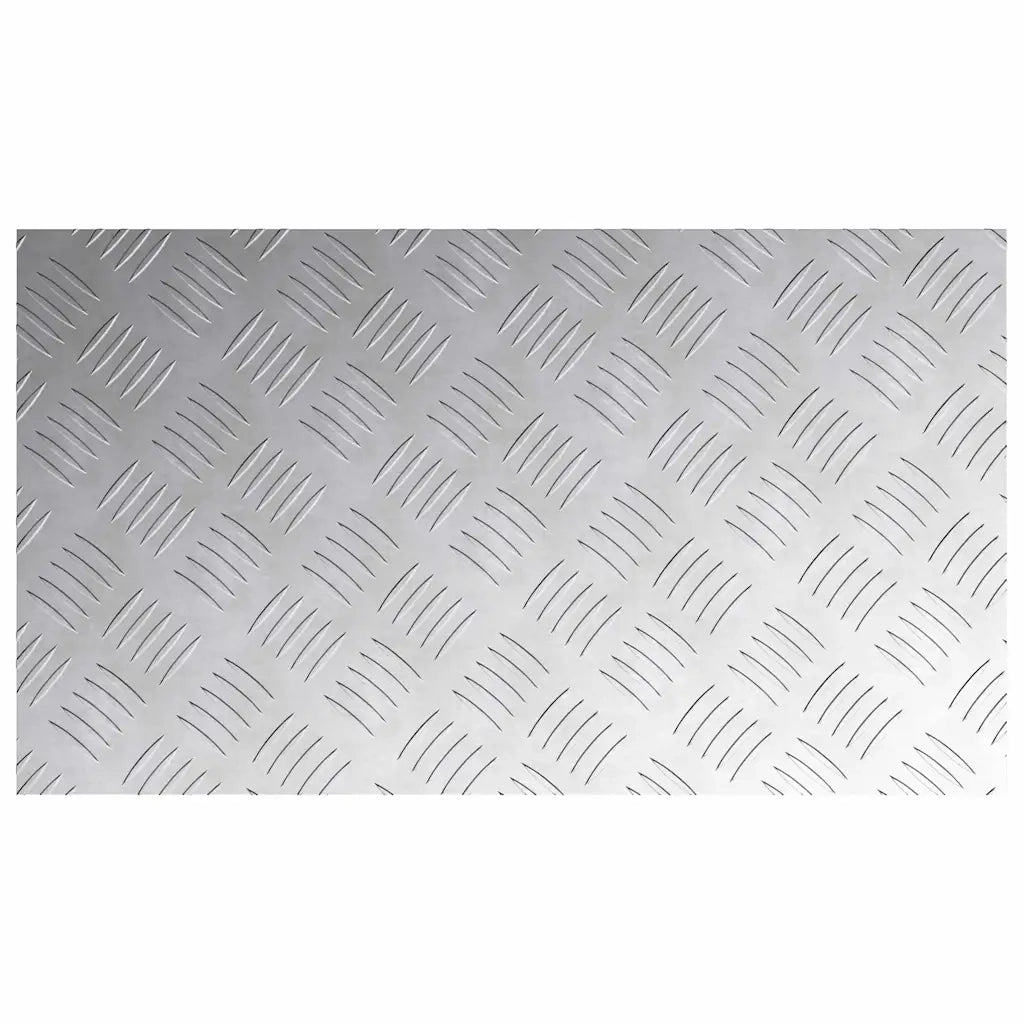 Gradini per Scale 4 pcs Argento 70 x 40 cm Alluminio 4104330