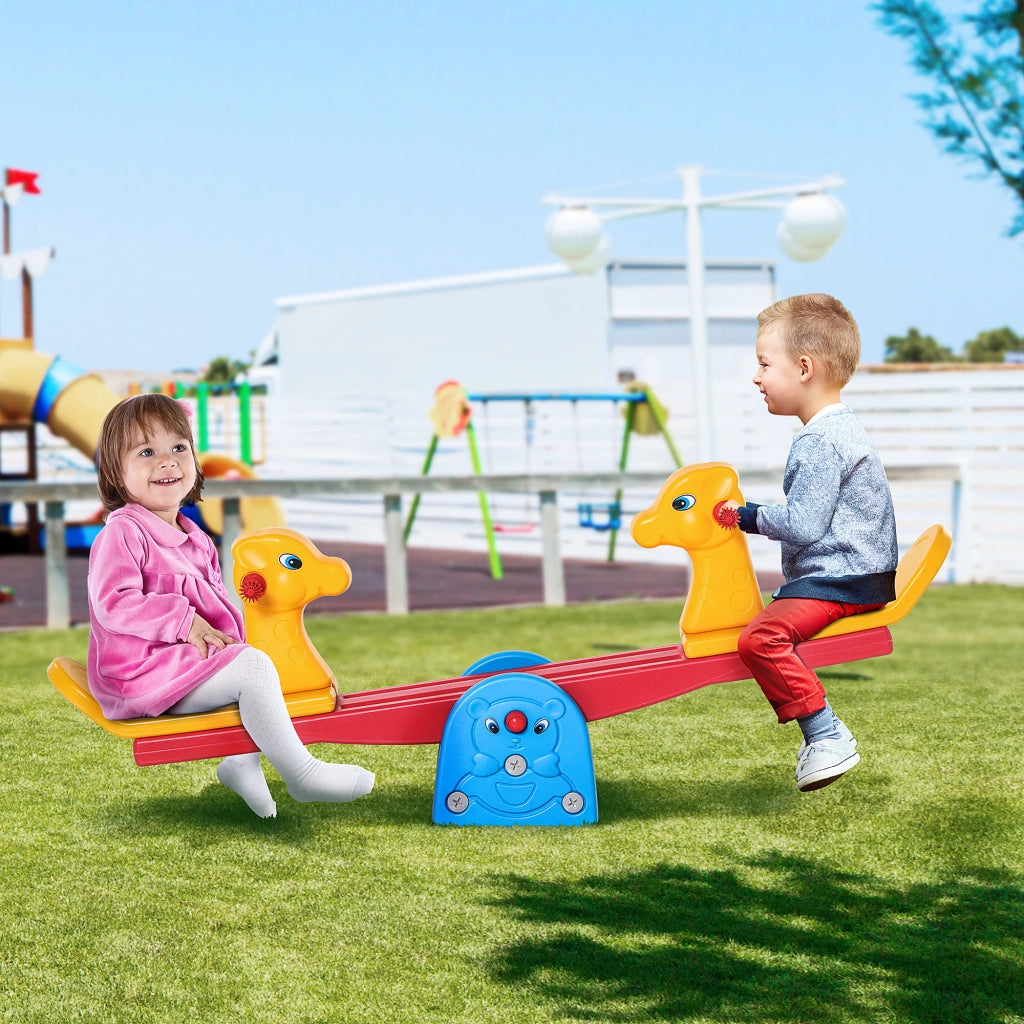 Altalena per bambini a dondolo ¨C Minimal ¨C 150x32x60 cm multicolore