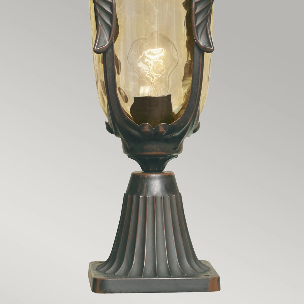 Lampada da esterno a colonna Philadelphia bronzo E27 Elstead