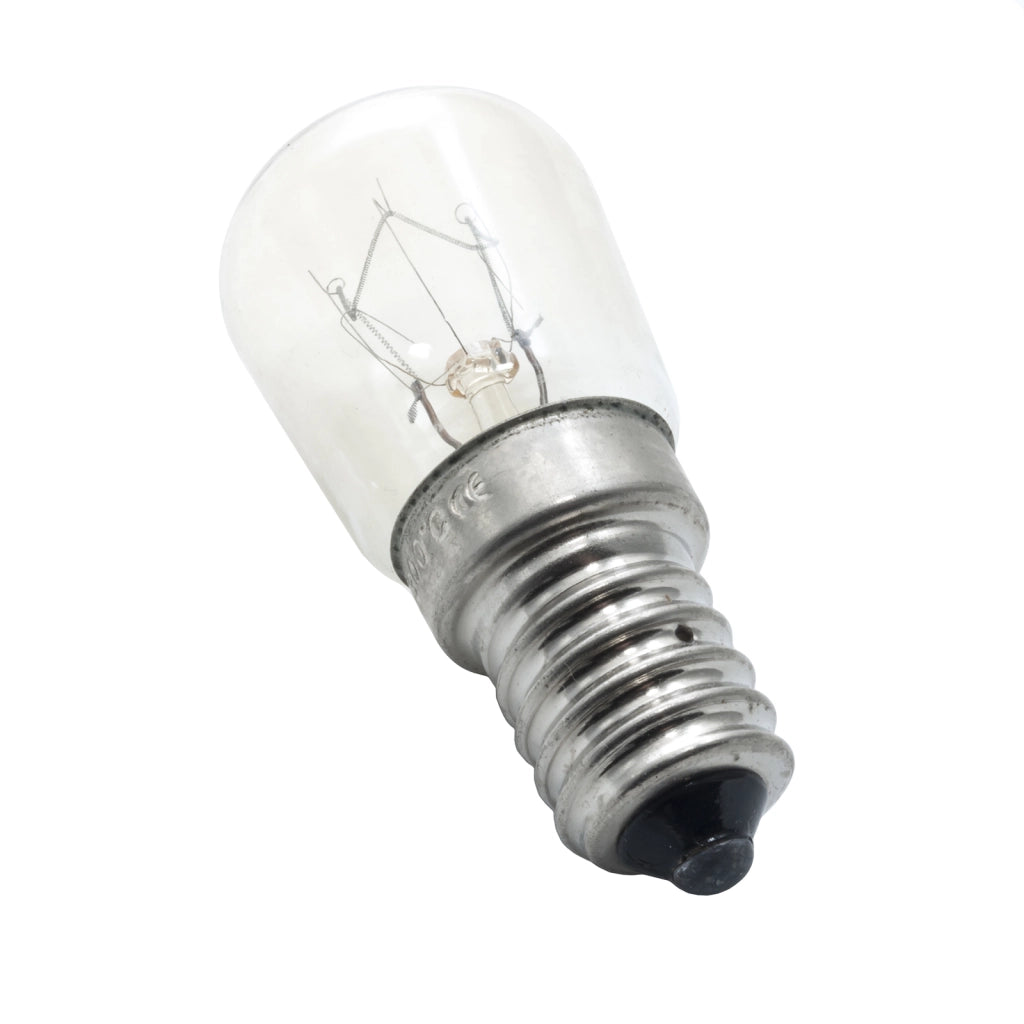 Lampadina forno 25W vetro E14 luce calda resistente alte temperature 300 gradi