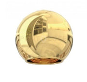 VETRO-O Bolla in vetro diametro 14cm oro