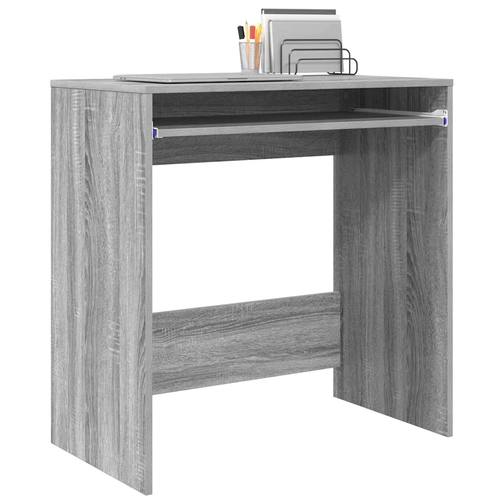 Scrivania Grigio Sonoma 77.5 x 43 x 79 cm Legno multistrato 869519