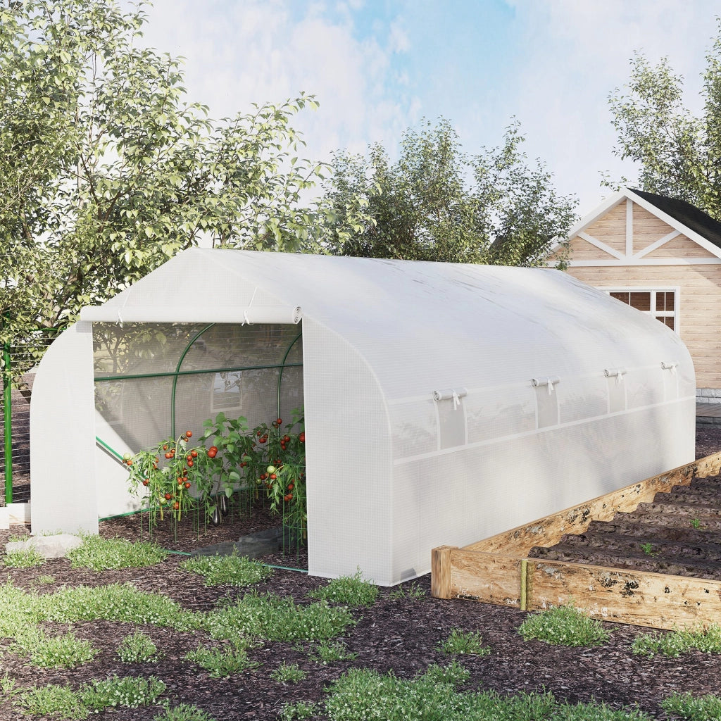 Casetta da Giardino ¨C Minimal ¨C Bianco 6x3x2 m