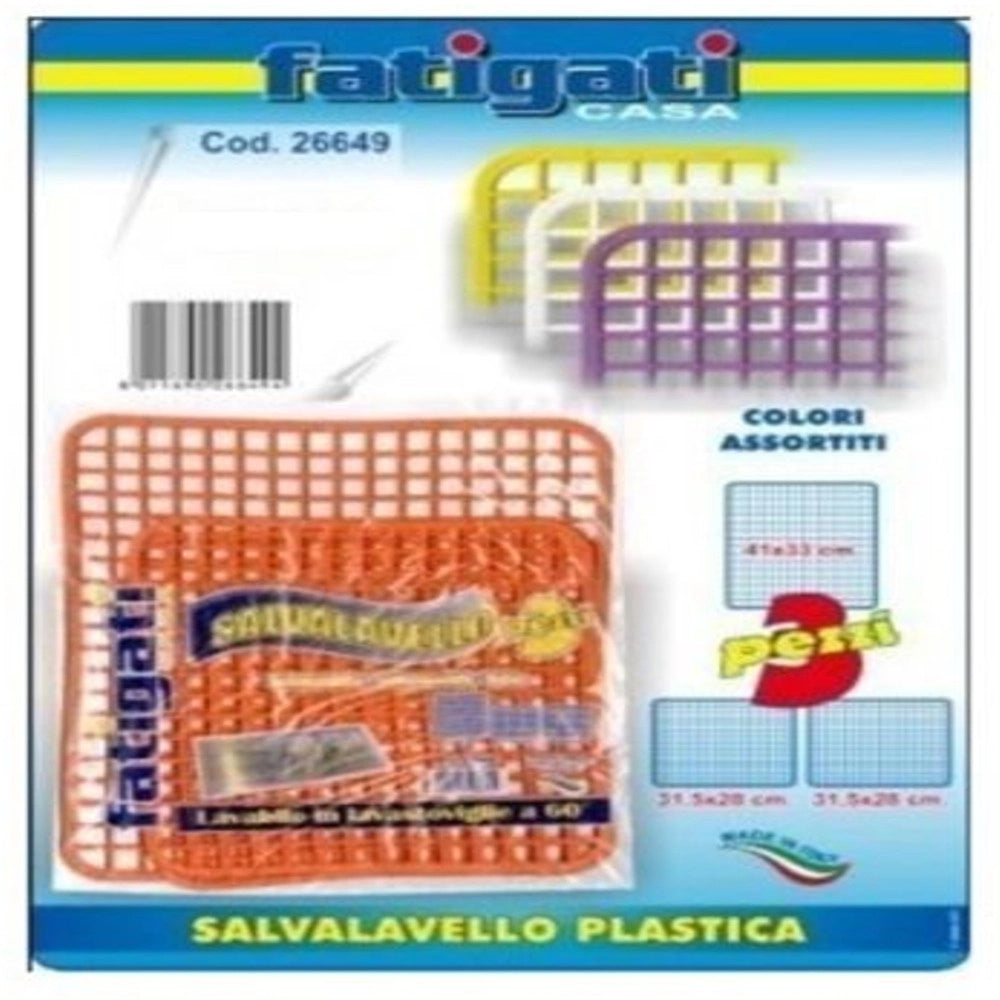 Trade Shop - Set 3 Pezzi Salvalavello Tappeto Tappetini Lavello Cucina 3 Misure -