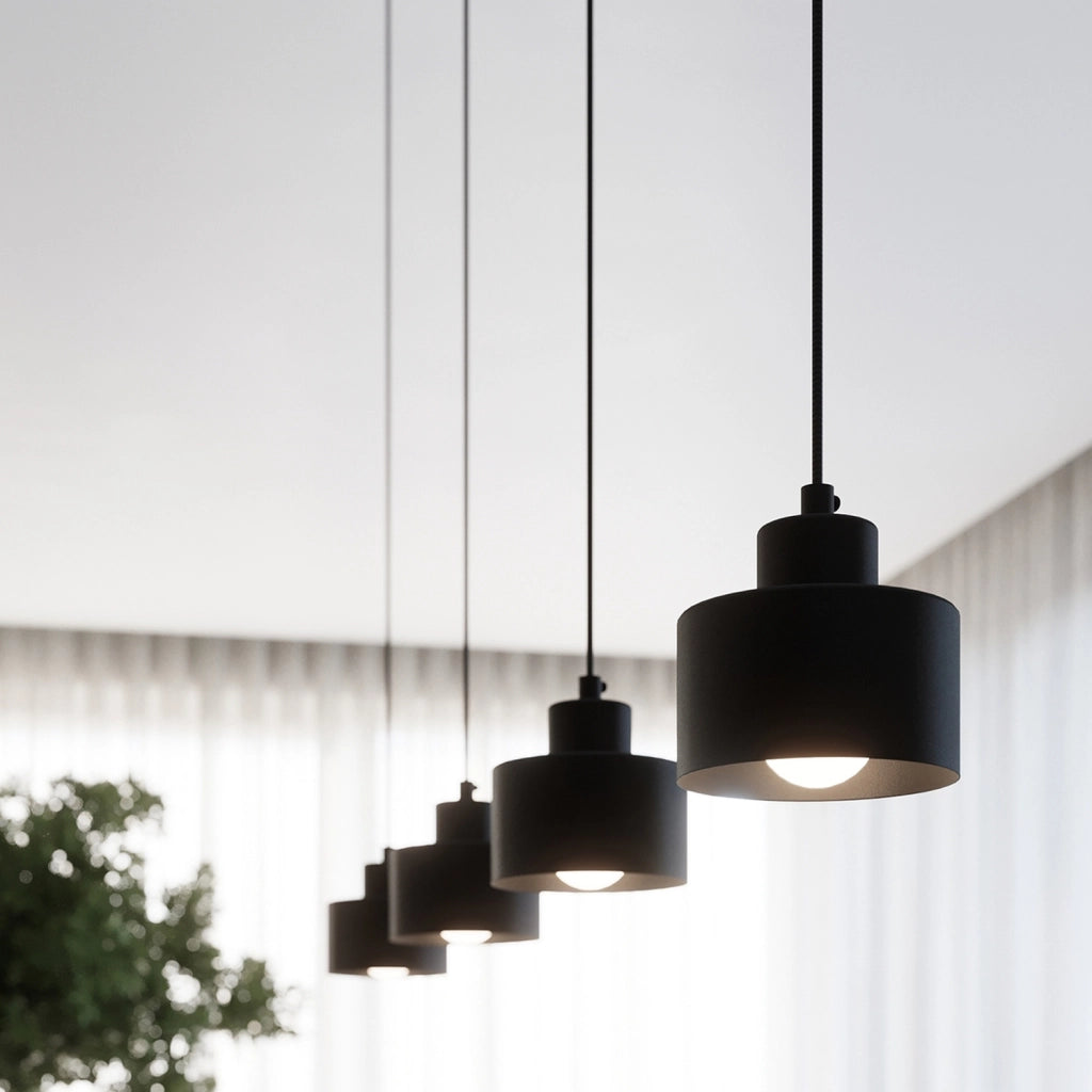 Lampada a soffitto SAVAR 3 nero