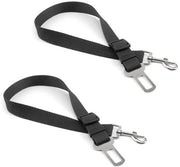 Cinturone di Sicurezza per Cani Adattabile - 2 Pezzi - Nylon - Universale - Lunghezza Massima 71 cm