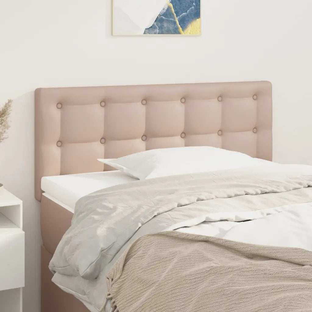 Testiera | Testata Cappuccino 100x5x78/88 cm in Similpelle