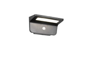 Applique da esterno solare ibrida LED 8W nera ATICO RL