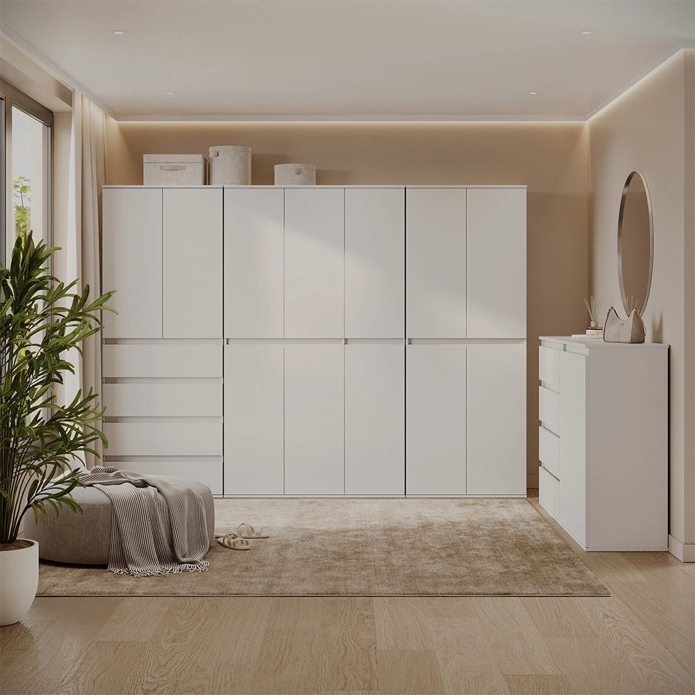 Vicco Scaffale Bianco Set di 2