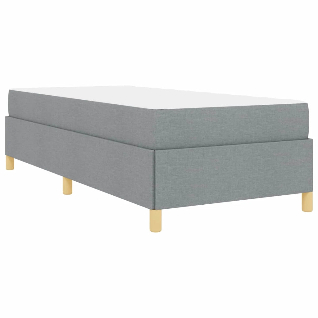 Struttura del letto Grigio chiaro 80 x 200 cm Tessuto 3398892