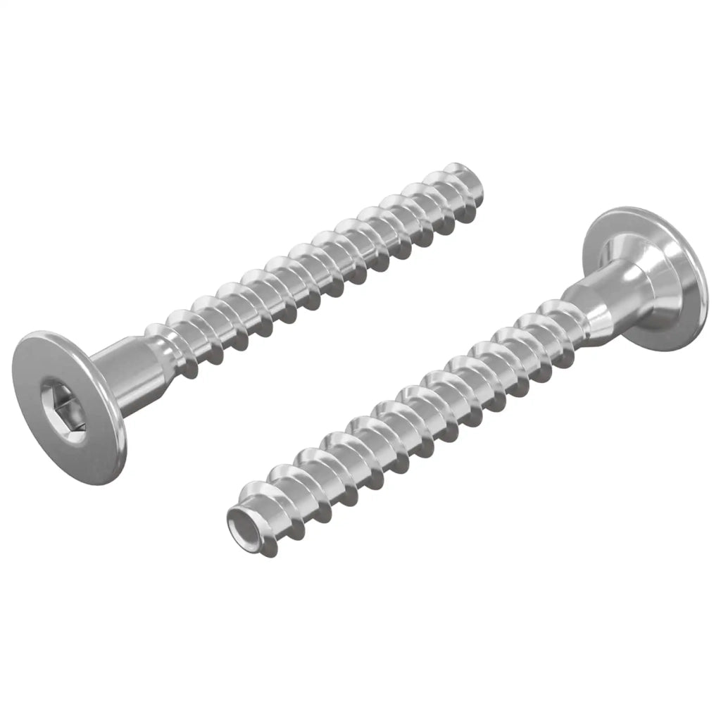 Viti confermat 2 pcs Argento Ø5 x 40 mm Metallo 864376