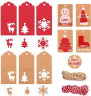 Set di Cartoline di Natale - 220 pezzi - Disegni Vari - Carta