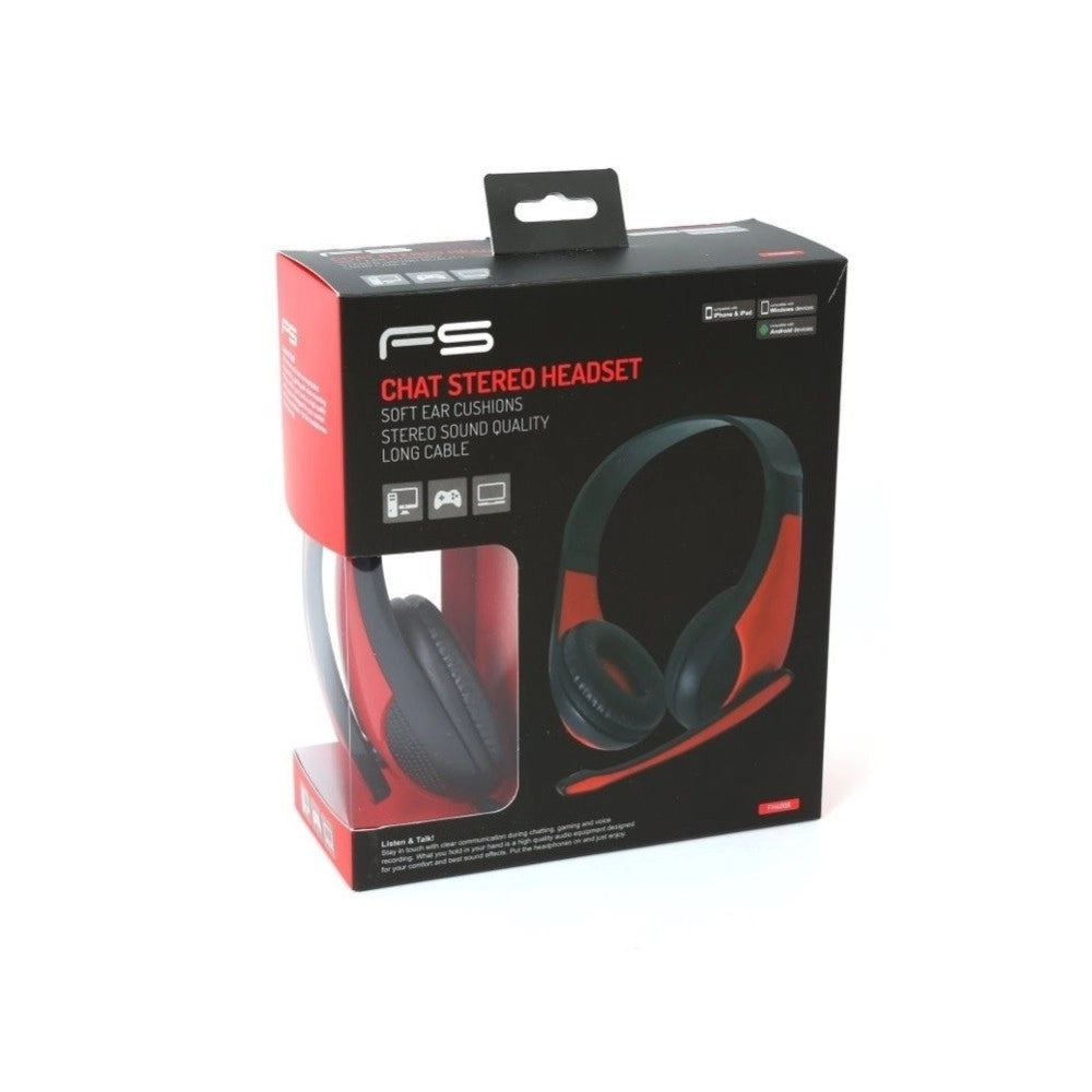 Trade Shop - Cuffia Gaming Con Microfono Per Console Gioco Pc Stereo Controllo Volume Omega -