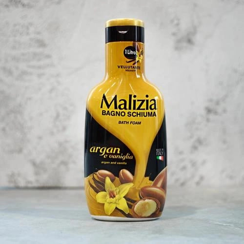 SET 3 PZ MALIZIA BAGNO SCHIUMA 1LT ARGAN E VANIGLIA