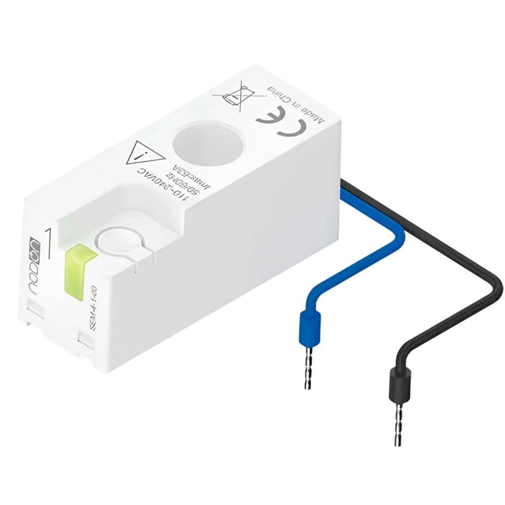 Contatore di Energia Intelligente Zigbee 3.0 Bidirezionale Ultra Compatto Bianco NODON