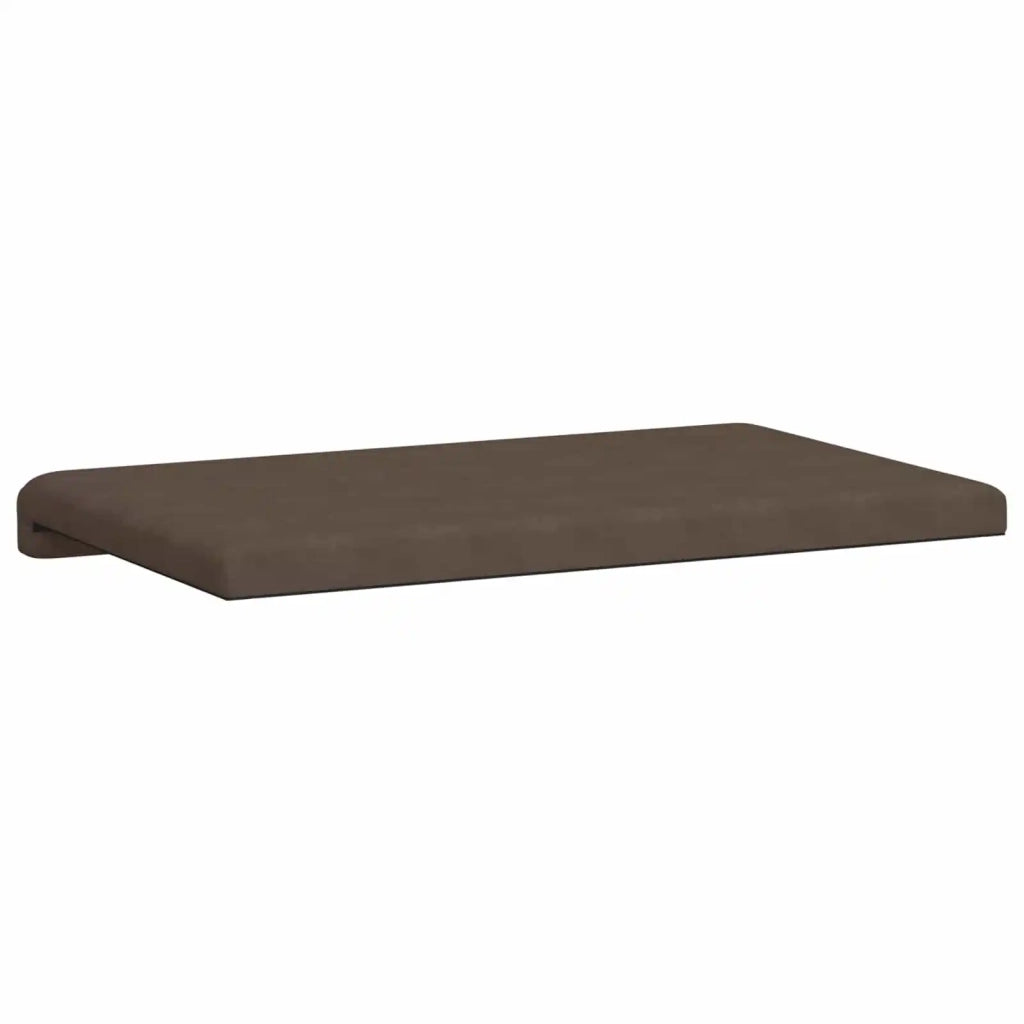 Cuscino per panchina Microfibra Marrone Profondità 35 cm 42043205
