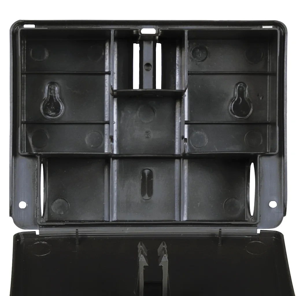 Trappole per Topi 5 pz Nere 13x10x4 cm 4106481