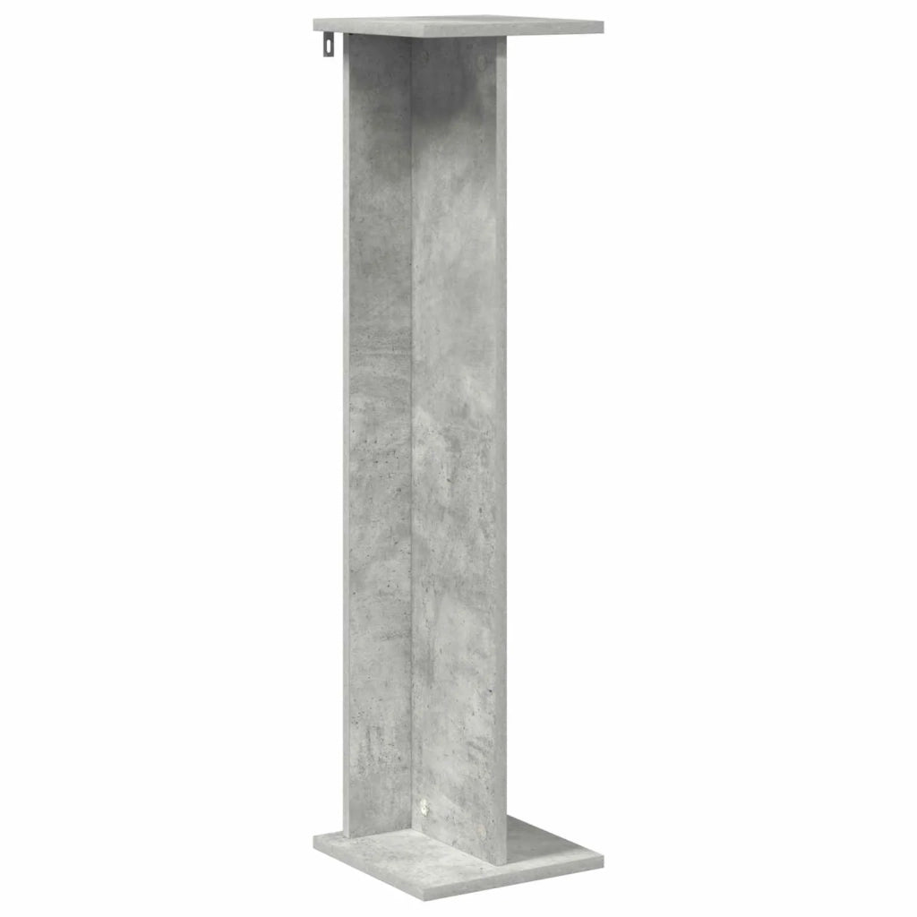 Supporto per piante Grigio Cemento 25 x 25,5 x 100,5 cm 899632