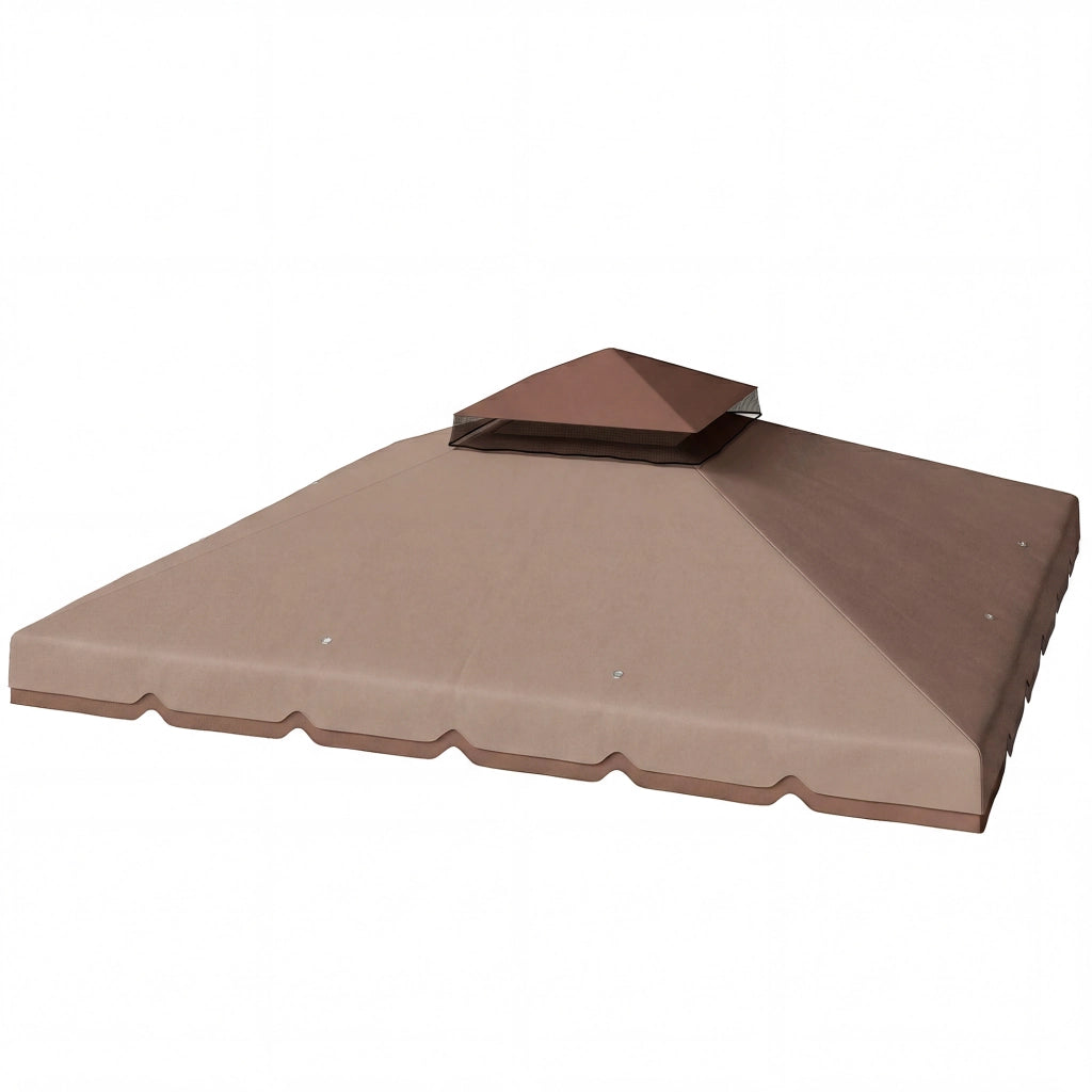 Toldo per Esterno 3x3 m ¨C Minimal ¨C Colore Caqui