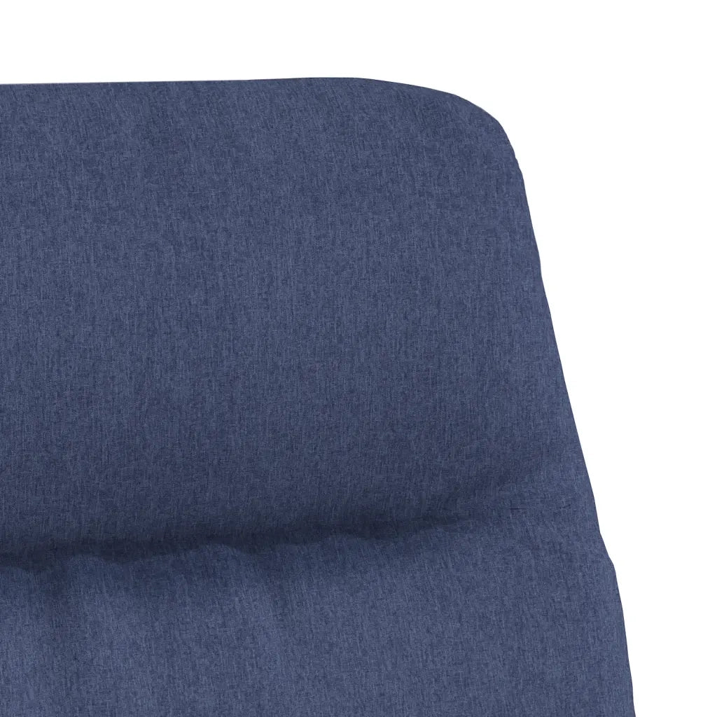 Sedia Relax Blu in Tessuto 341123