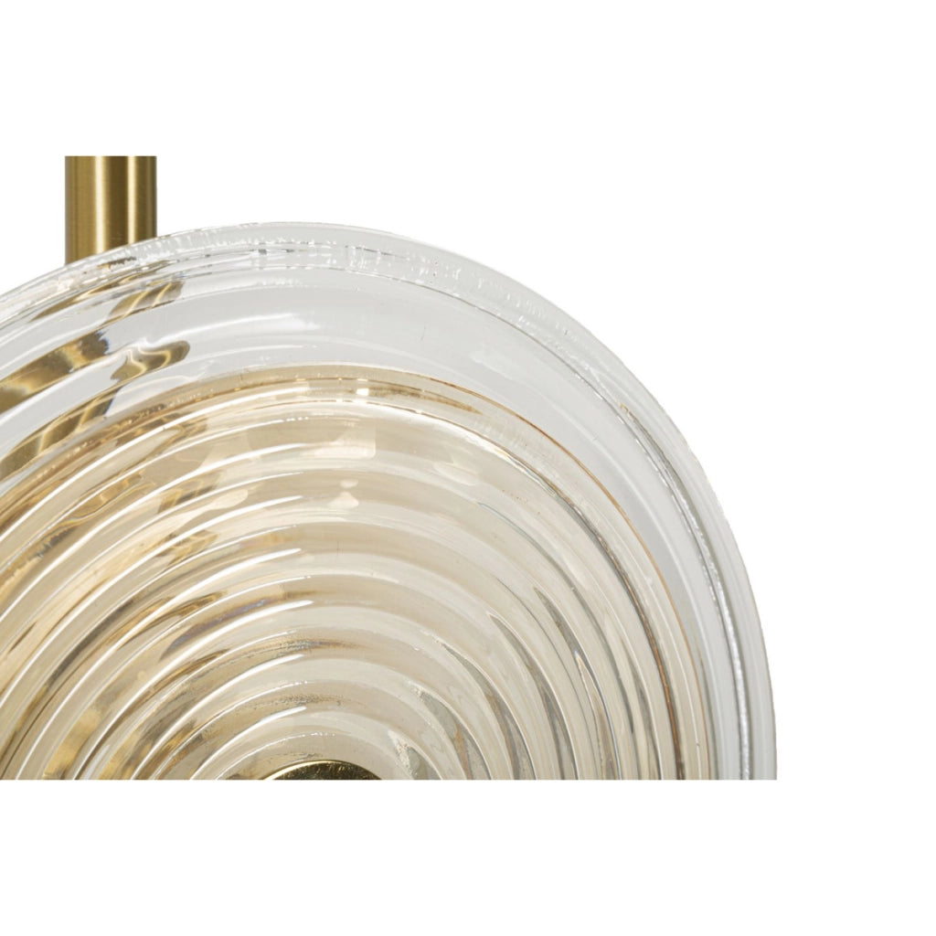 Lampada da Terra VKH215, Oro, Metallo, 30x30x170 cm