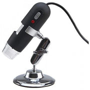 Trade Shop - Microscopio Usb Digitale 80x 800x Pc Notebook Foto Video 8 Led 2.0 Mpx Staffa Cd -