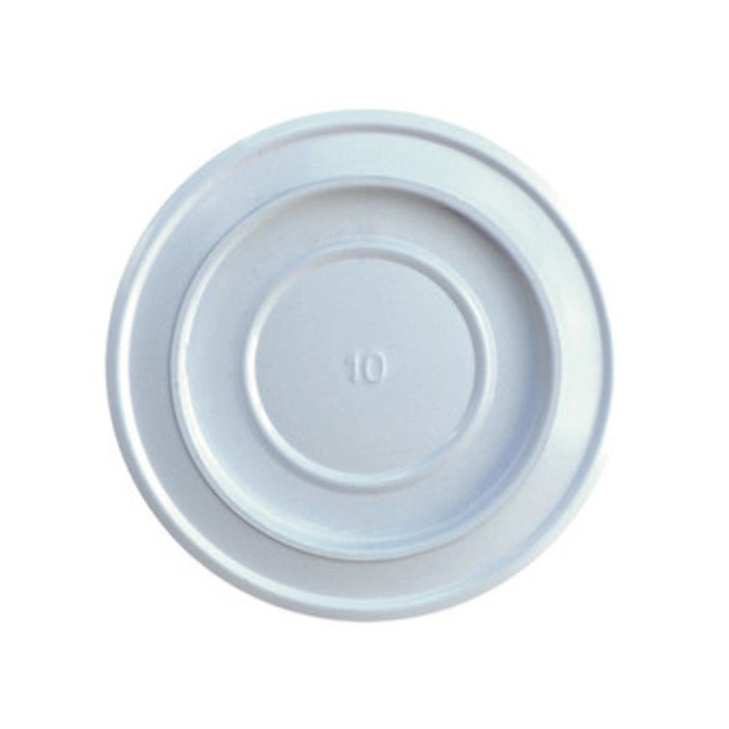 ROSONE P/TUBO DI STUFA D 13 CM BIANCO