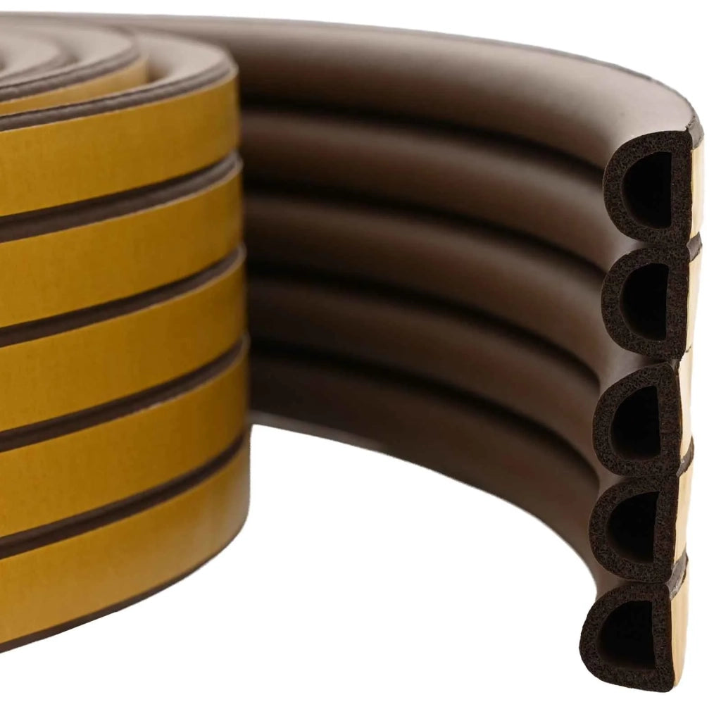 Nastro adesivo per finestre Marrone 14 x 12 mm 50 m 42038200