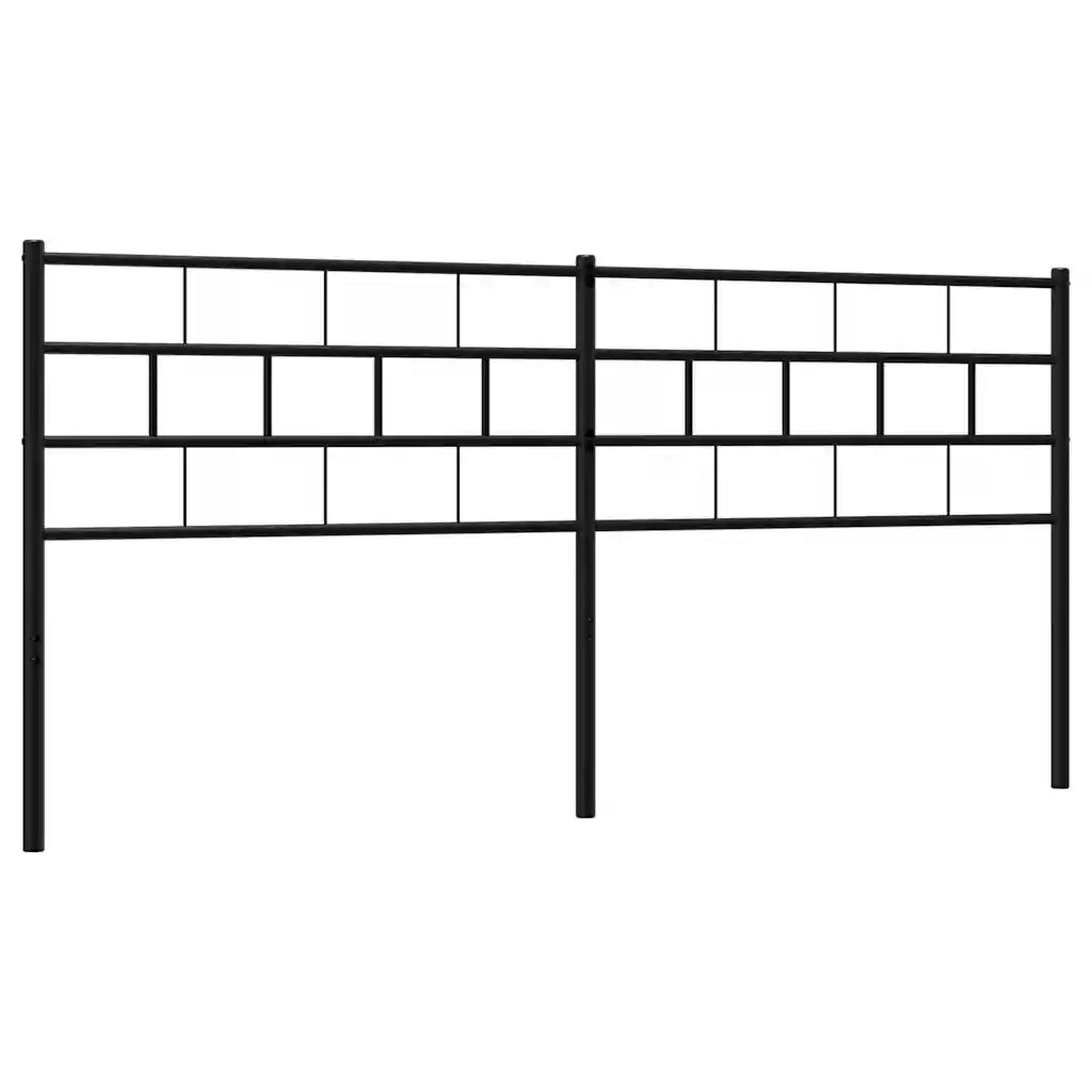 Testiera di Ricambio in Metallo Nero 193 cm 355696