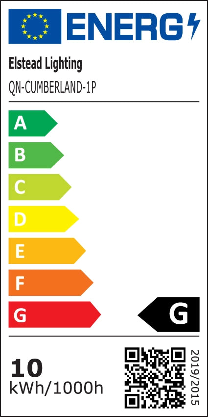 Lampada a sospensione LED 10W oro Cumberland Quintiesse