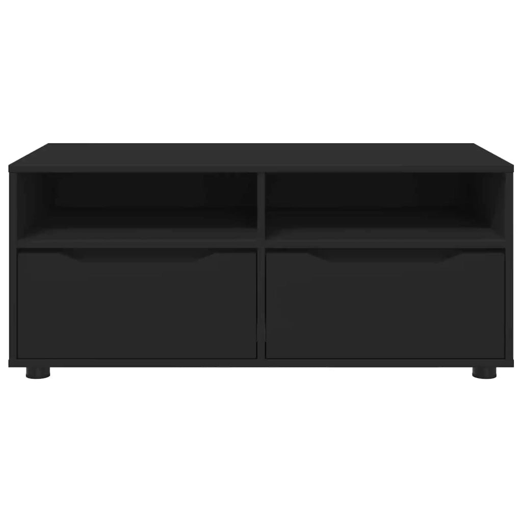 Mobile TV con cassetto Nero 100 x 48 x 43 cm Legno multistrato 888928