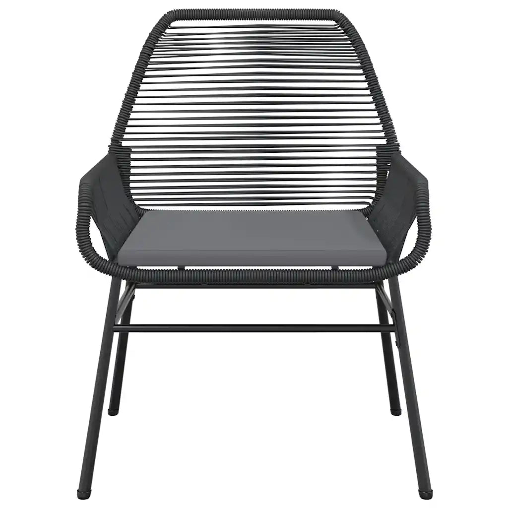 Set da Pranzo da Giardino con Cuscini 5 pz Polyrattan Vetro 3334467