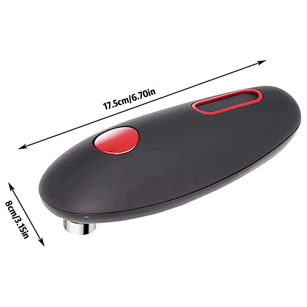 Trade Shop - Apriscatole Elettrico Automatico Per Uso Domestico Sicuro E A Batteria In Cucina -
