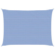 Telo Ombra Blu e Bianco 5 x 8 m HDPE 42032899