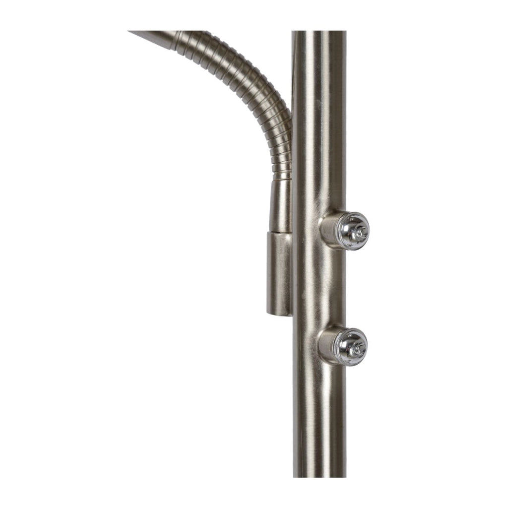 Lampada da terra Lucide Zenith LED 20W 3000K argento