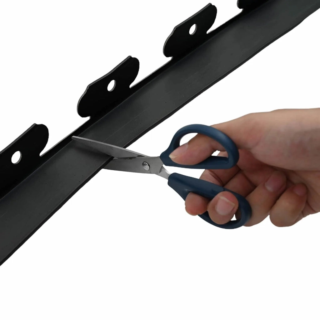 Bordure per prato Nero 2000 x 4 x 5 cm Plastica 42029835