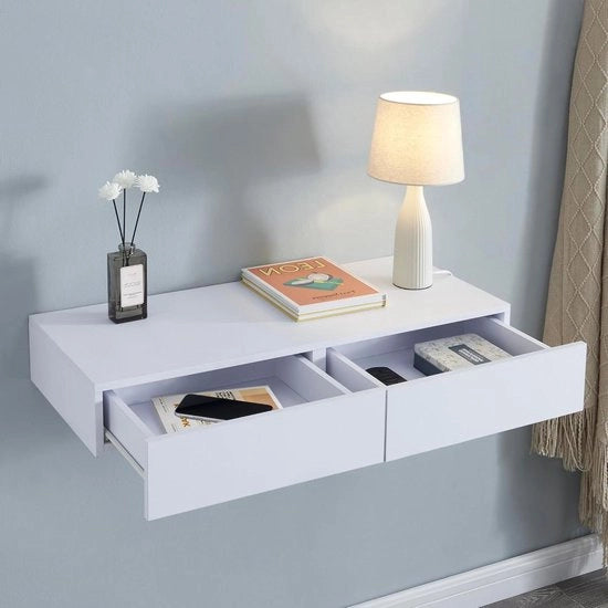 Pannello da parete con 2 ante 80x35x12 cm bianco