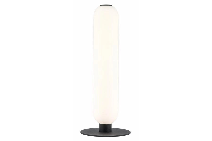 Lampada tavolo moderna lunga bianco/nero LED 8W Reality
