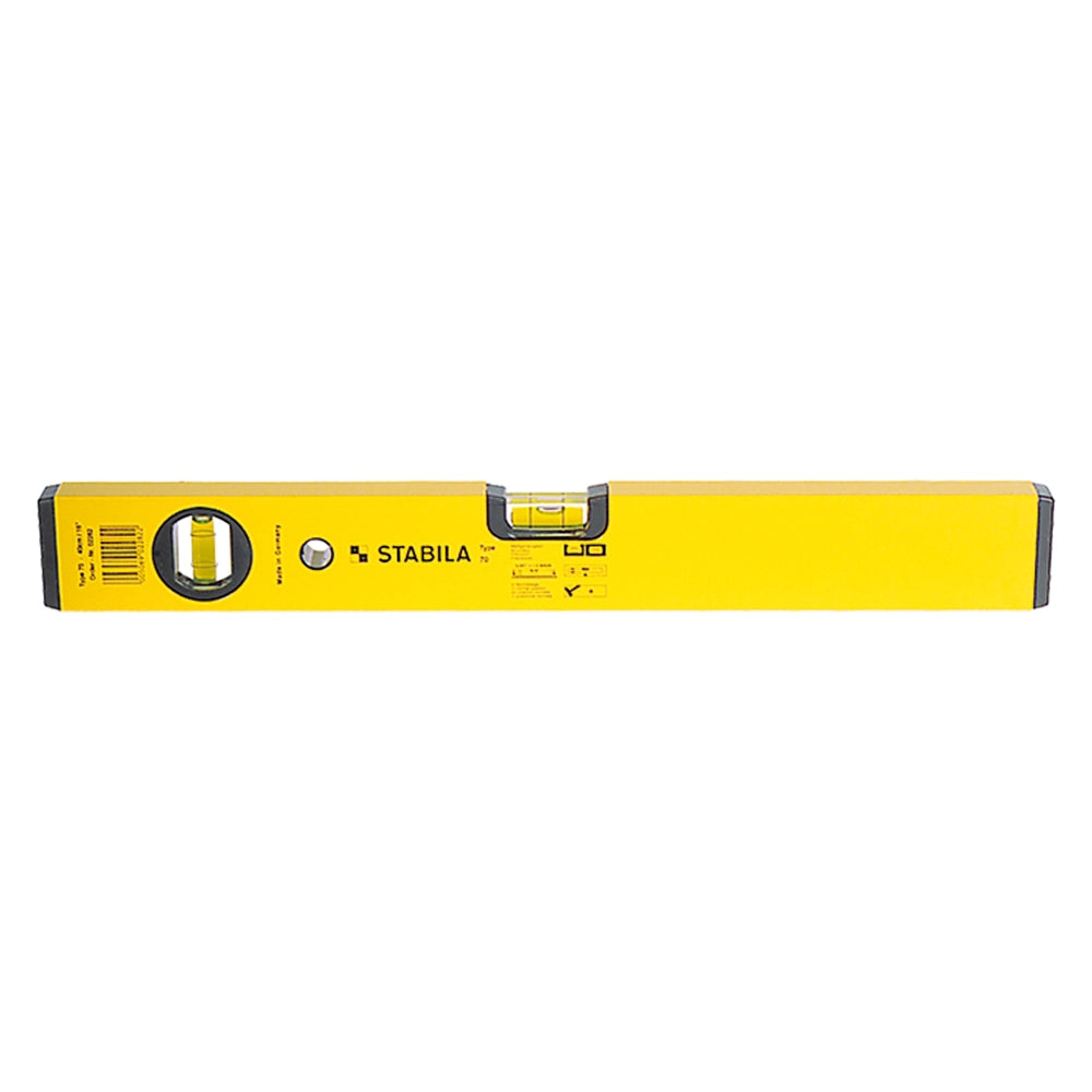 LIVELLA A DUE FIALE '70' cm 200 x 5 x 2,1  - STABILA