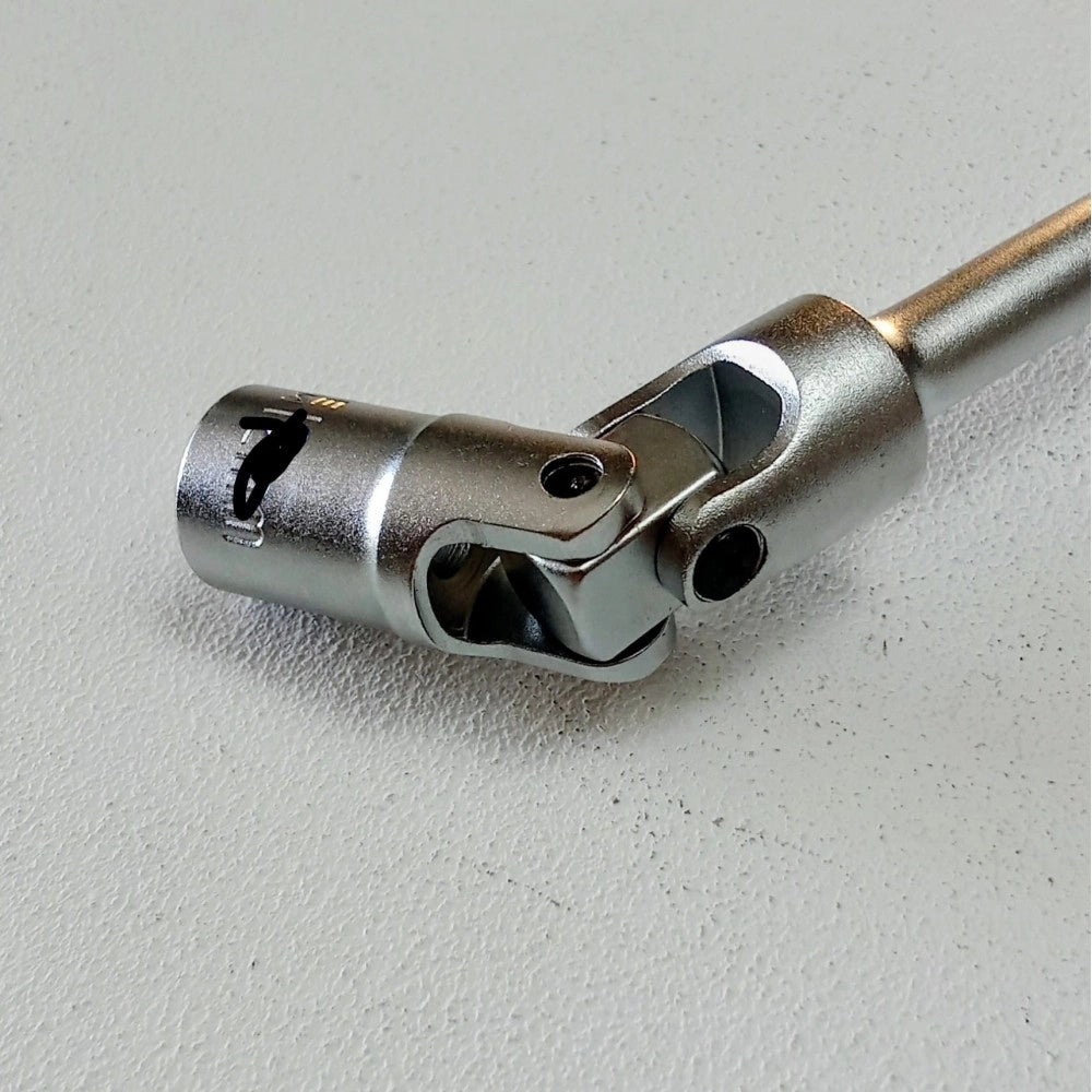 Benman bussola da 11mm chiave a t snodata in cromo vanadio prolungata con asta scorrevole