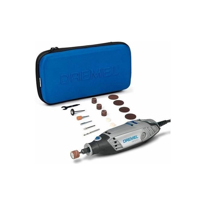 Dremel F0133000JC 3000 Multiutensile Rotativo 130 W Velocita' Variabile 10.000 33.000 rpm 15 Accessori EZ Twist colore Grigio