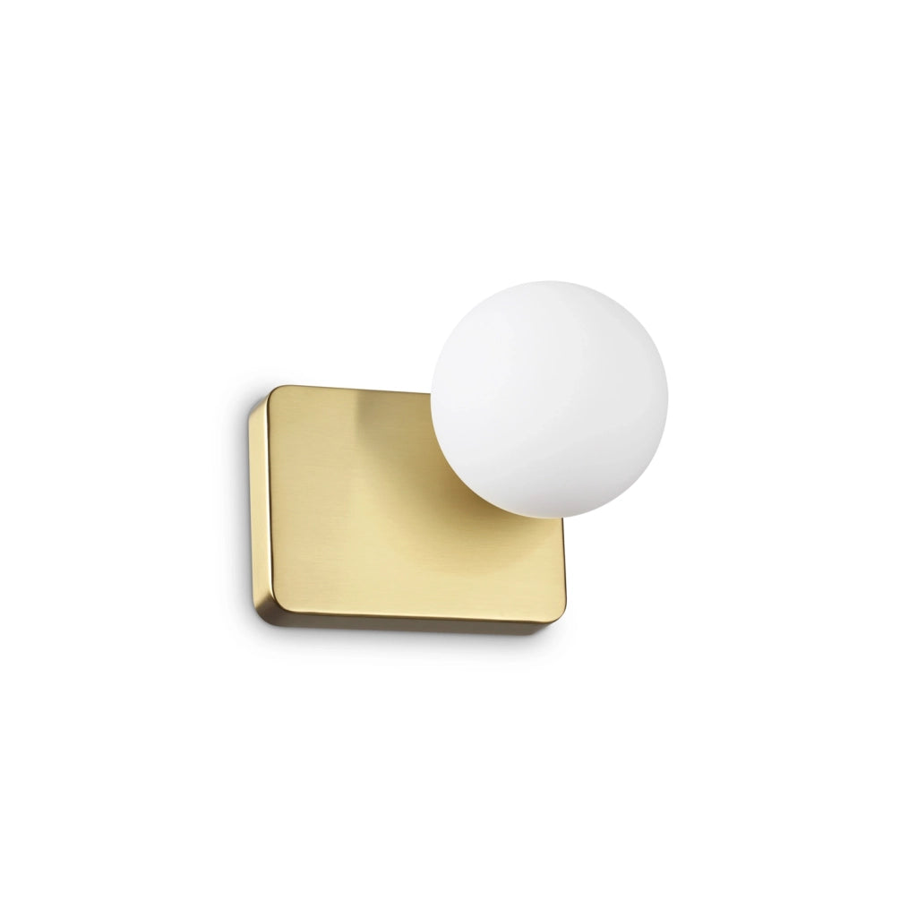 Applique Da Parete Contemporanea Penta Metallo Oro 1 Luce G9 4W 3000K Ip20