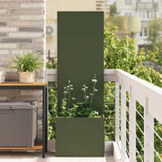 Schermo per privacy in giardino Oliver verde 50 x 150 cm 876444