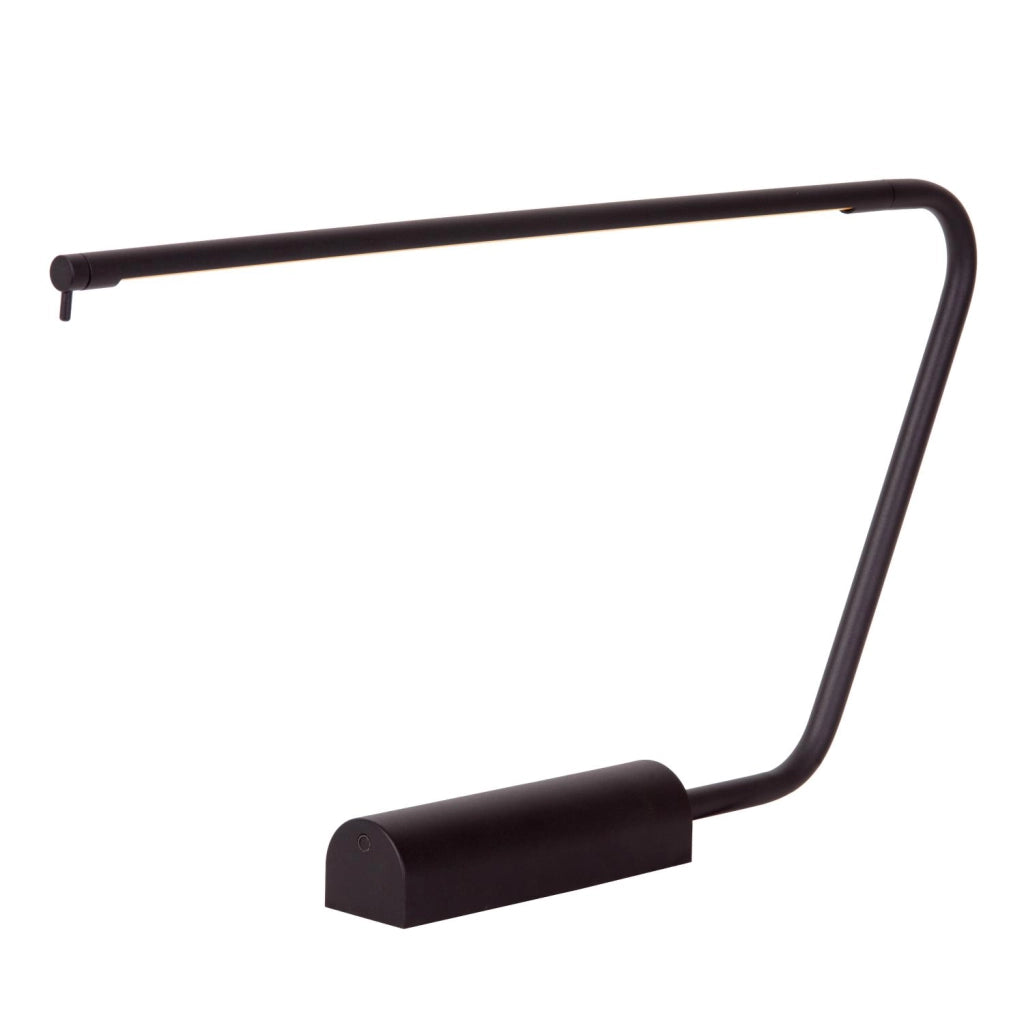 Lampada da scrivania LED curva nera MADISON Lucide