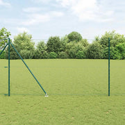 Palo della recinzione Verde 100 x 1,5 m (rete da 50 mm)