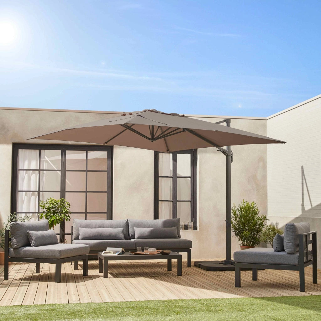 Telo per ombrellone falgos 3x3m, beige