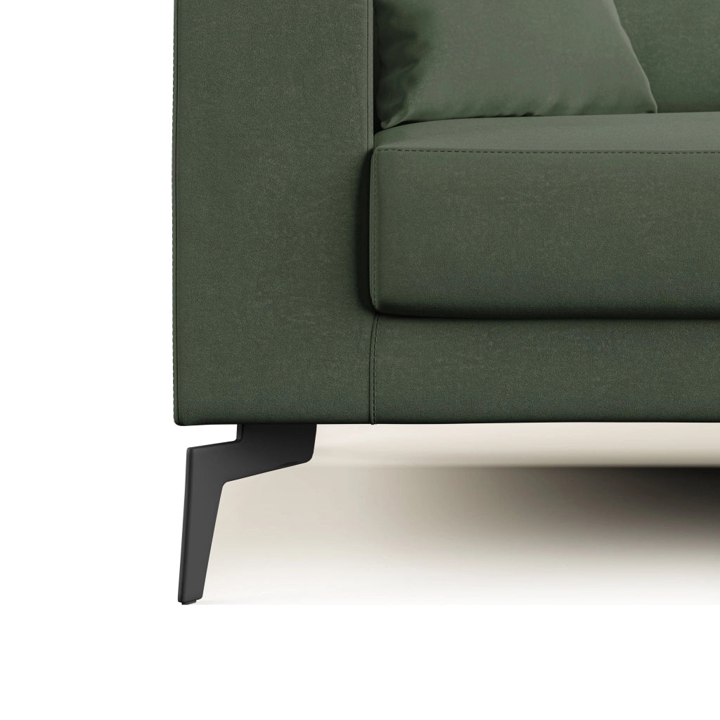 Prestige Divano design moderno T11 166 cm verde