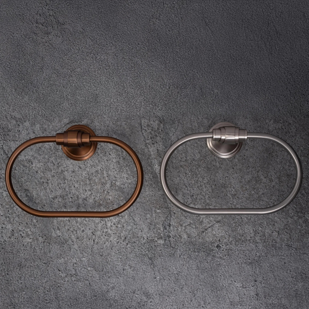 Appendiabiti Da Bagno Ring 1607 Aristo Brushed Gold